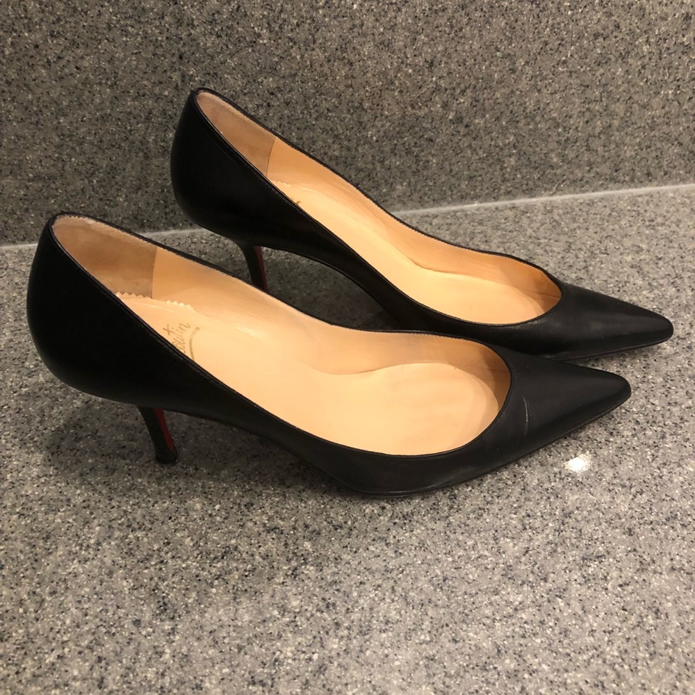 Louboutin shoes.